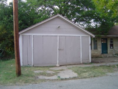 1328 Fairmount garage 2005
