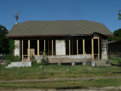 1401 Alston 2012 July
Rebuilding as single family
