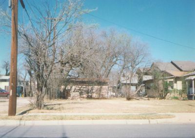 1620 Hurley garage 1995
Garage apt had been recently demolished
