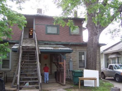 1816 College back 2010
Before restoration
