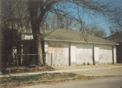 2125 Fairmount garage 1995

