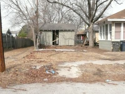 1328 Fairmount garage 2012
Remains were demolished after fire
