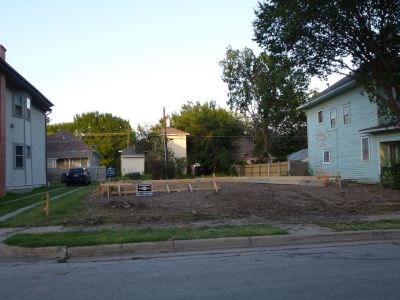1809 Alston 2013 June
New construction begun
