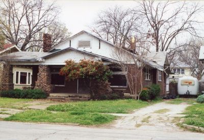 1924 6th 2000
Re-roofing begun - abandoned with only new tar paper
